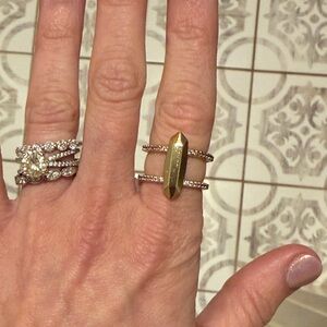 Kendra Scott Elyse Gold Ring